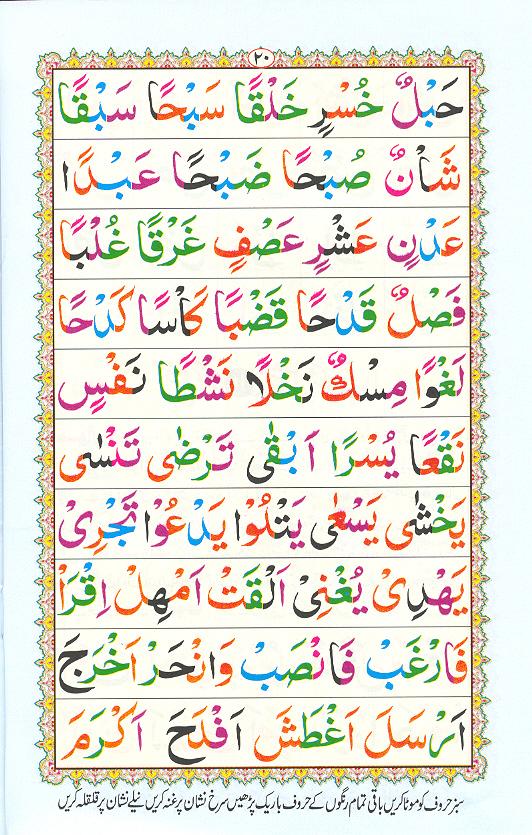 Read Noorani Qaidah Page No 20, Practice Quran